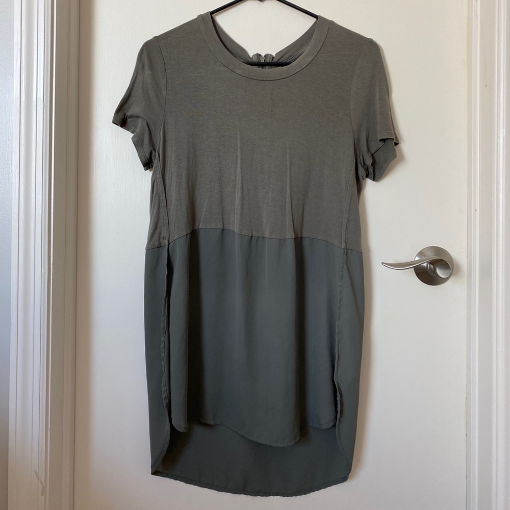 Dark green top